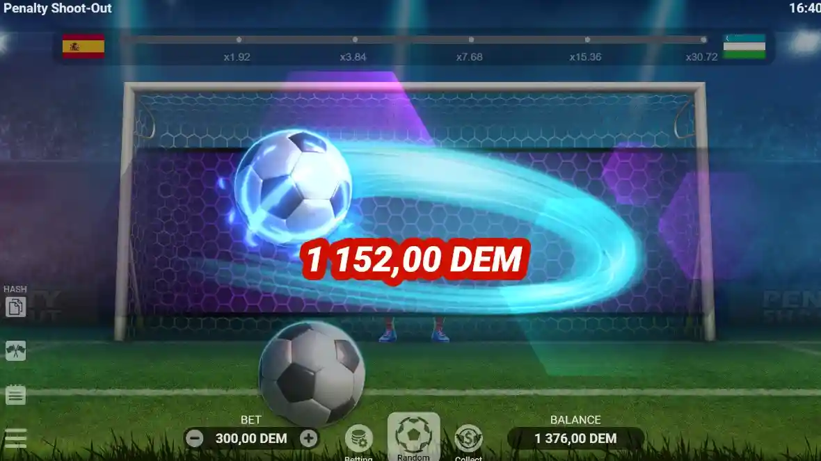 Características Principales de Penalty Shoot Out